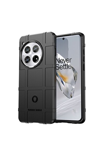 sscase Grid Design Σκληρή Θήκη Σιλικόνης Black (OnePlus 12 5G)