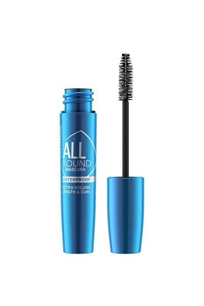 Catrice Mascara Allround, rezistentă la apă, pentru volum, 010, Cel mai negru...