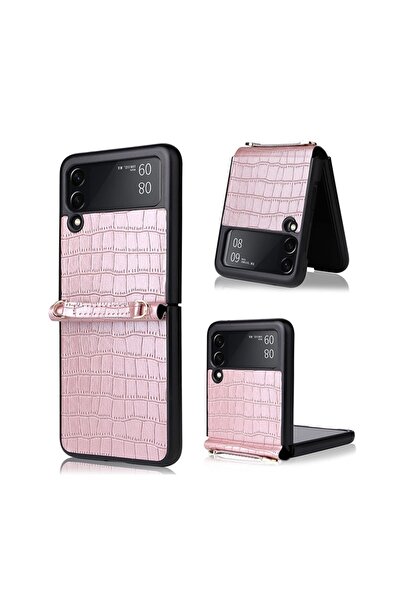 sscase Siamese Bamboo Texture Phone Case with Lanyard Σκληρή θήκη Rose Gold (...
