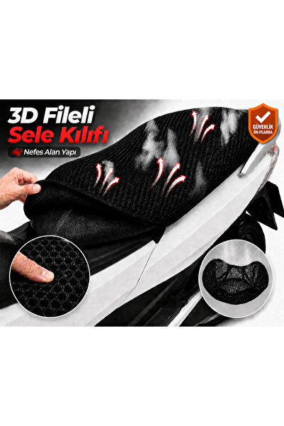 Vi Caro Husa scaun motocicletei Mondial 250 Nevada Husa scaun cu plasa 3D Pro...