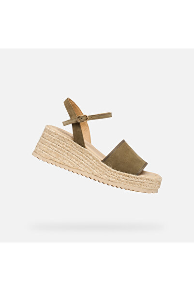 Geox Sandale de damă kaki Alemeria