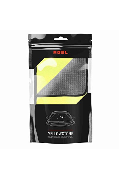 ADBL Laveta pentru curatat sticla cu doua fete Yellowstone