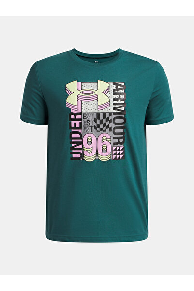 Under Armour Tricou de băieți UA B LOGO WM COLLAGE SS