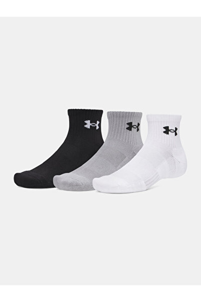 Under Armour Șosete unisex UA Performance Cotton 3p Qtr