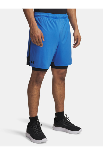 Under Armour Pánské kraťasy UA Tech Vent 2in1 Short-BLU