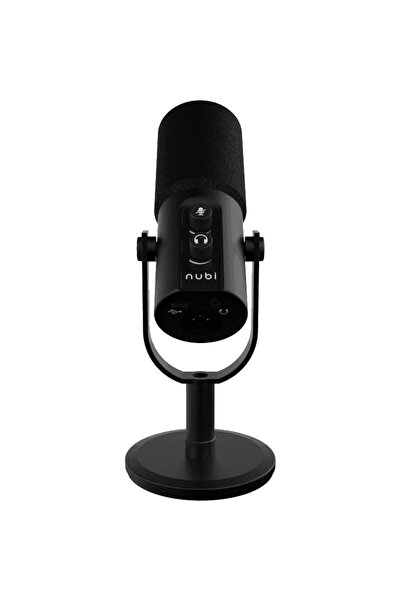 NUBI Microfon dinamic USB NMIC1, Negru