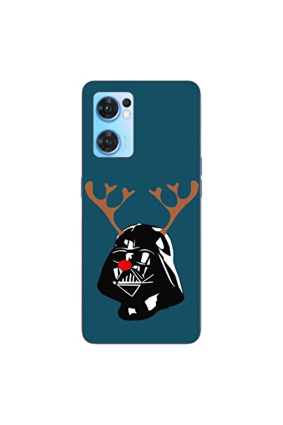 OEM Husa compatibila cu Oppo Reno7 5G Silicon Gel Tpu Model Craciun Darth Vad...