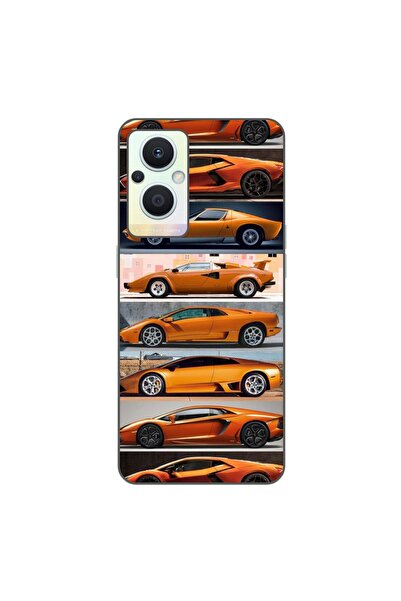 OEM Husa compatibila cu Oppo Reno7 Lite Silicon Gel Tpu Model Masini Lamborghini