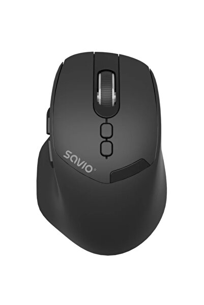Savio Mouse MB-06, Bluetooth 5.4, Wireless 2.4Ghz, 2000 DPI (Negru)