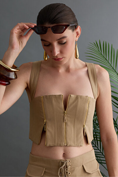 Rebellion Armor Canvas Bustier