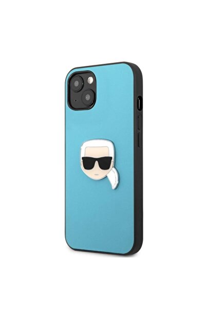 Karl Lagerfeld Husă de protecție Karl Head pentru Apple iPhone 13 mini, Albastru