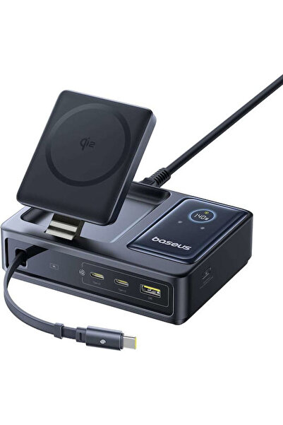 Baseus Βάση φόρτισης με θύρα USB-A και 2 θύρες USB-C και καλώδιο USB-C 140W σ...
