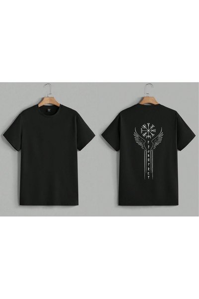 EFEVRA تي شيرت مطبوع كبير الحجم