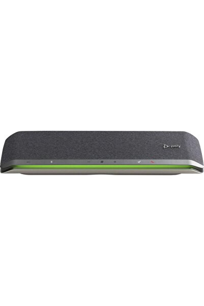 Poly Sync 60 Συσκευή ηχοσύνδεσης, Bluetooth, USB, Μαύρο/Ασημί