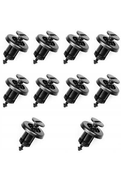 OEM Set 10 bucati clema tip diblu de fixare pentru grila si scut motor, Renau...