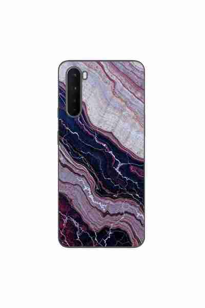 OEM Husa compatibila cu OnePlus Nord Silicon Gel Tpu Model Amethyst Sand Marble