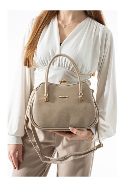 HSR Burslu Women's Shoulder Bag Clip-On Handbag Crossbody Bag