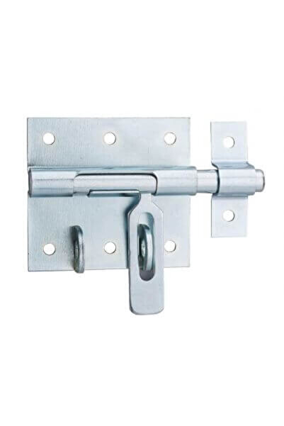 THIRARD Door or gate latch, surface-mounted, padlock locking, round bolt, 10 ...