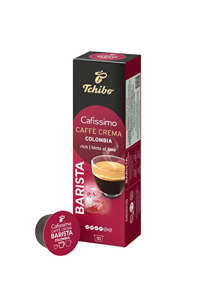 Tchibo Cafea Cafissimo Barista Caffe Crema Colombia, 10 capsule, 78 g
