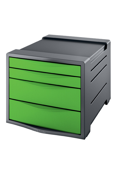 Esselte 4-Drawer Cabinet Vivida Green