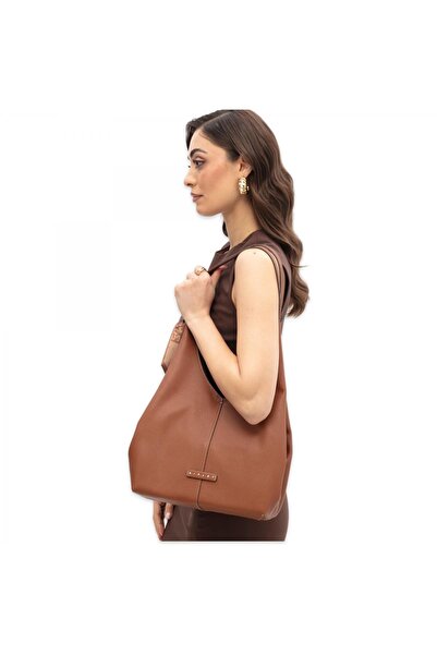 Sisley Sly_439 21X28X13 Kol Sı Taba Kadın Çanta
