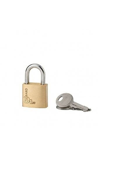 THIRARD Luggage padlock, with key, TYPE 1, 20 mm,
