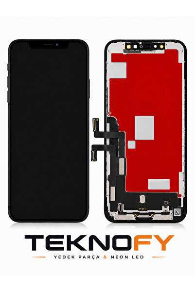 TEKNOFY Apple iPhone 12 Pro Max Orjinal Ön Cam Değişmiş Ekran Full LCD