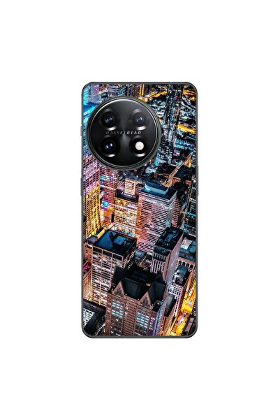 OEM Husa compatibila cu OnePlus 11 Silicon Gel Tpu Model Night City