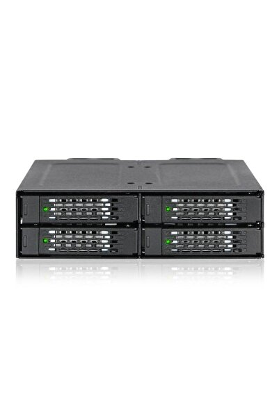 Icy Dock Rack mobil MB699VP-B, 4x NVMe U.2/U.3 SSD, Metal, 2 ventilatoare, 64...
