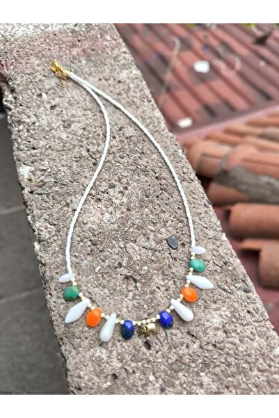 Bozhi Necklace Glass Beads Luminous Style