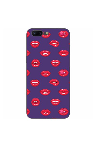 OEM Husa compatibila cu OnePlus 5 Silicon Gel Tpu Model Buze Pattern