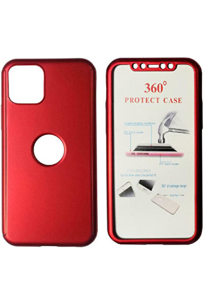 POWERTECH Θήκη Σιλικόνης Πλήρους Κάλυψης 360° Κόκκινο (iPhone 11 Pro Max) Κωδ...
