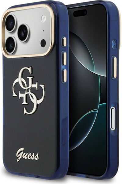 Guess Iml 4g Script Πίσω Κάλυμμα Πλαστικό / Σιλικόνη Μπλε (iPhone 17 Pro) Κωδ...