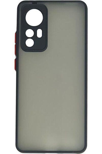 POWERTECH Πίσω Κάλυμμα Σιλικόνης Μαύρο (Xiaomi 12 / 12X) Κωδικός: MOB-1758