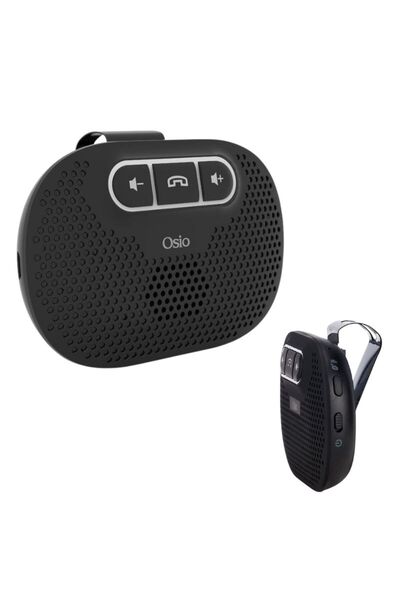 OSIO OFT-4250CK Ασύρματο ηχείο handsfree για σκιάδιο αυτοκινήτου με Bluetooth...