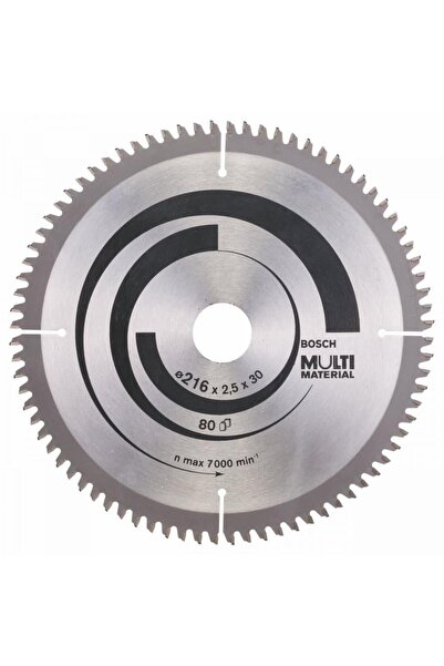 Bosch Multi Material Circular Saw Blade, 216 x 30 mm, 80 Teeth