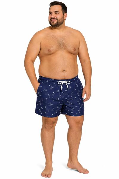 Miami Beach Pantaloni scurți de plajă pentru bărbați, cu imprimeu digital, re...