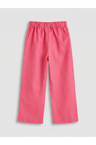 LC Waikiki Özmarka New Season Elastic Waist Girls' Trousers