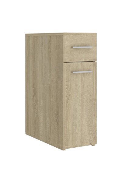 vidaxl Dulap de farmacie, stejar sonoma, 20x45,5x60 cm lemn prelucrat
