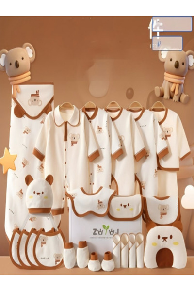 BYBEO 26PCS Newborn Baby Gifts Set, Newborn Layette Gift Set, Baby Clothes Ac...