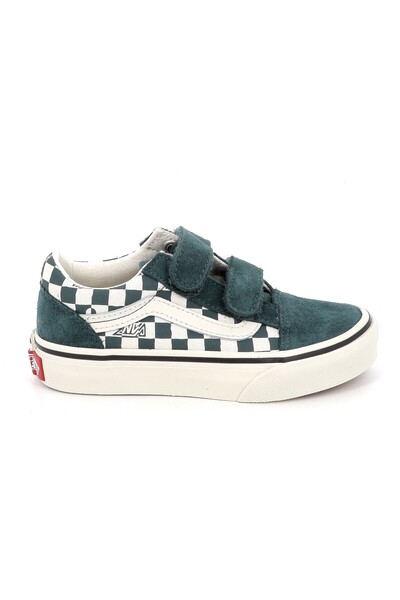 Vans Παιδικό Χαμηλό Casual για Αγόρι Old Skool V Χρώματος Πράσινο VN000CYAFRJ1