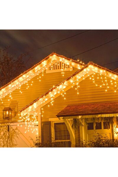 Other Zorela 10M 400 LED Outdoor Christmas Icicle String Lights, 8 Modes, IP4...