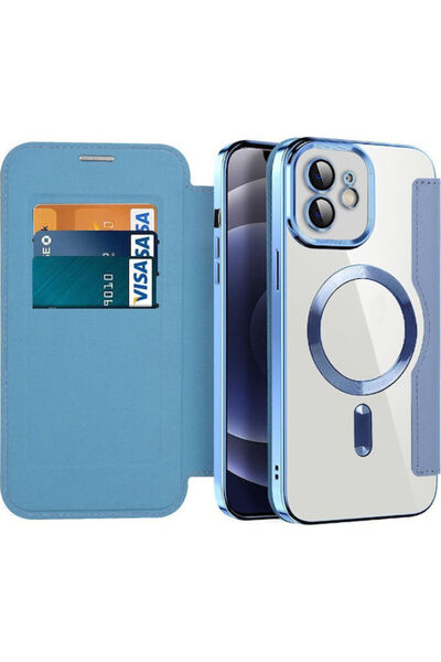 Techsuit Φωτιστικό Βιβλίου Σιλικόνης Μπλε (iPhone 12) Κωδικός: KF2351727