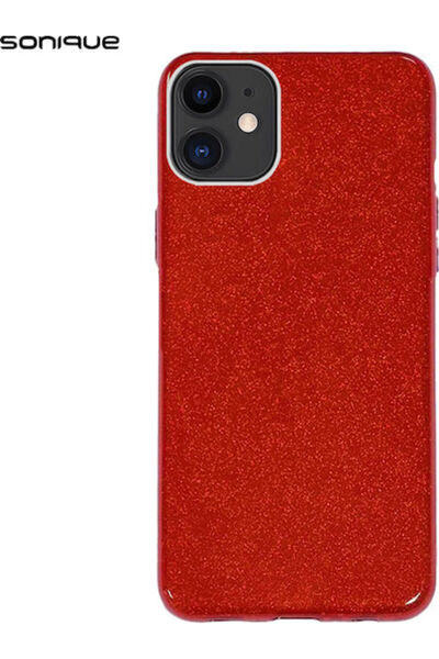 Other Σονίκ Λαμπερή Πίσω Θήκη Σιλικόνης Κόκκινη (iPhone 11)