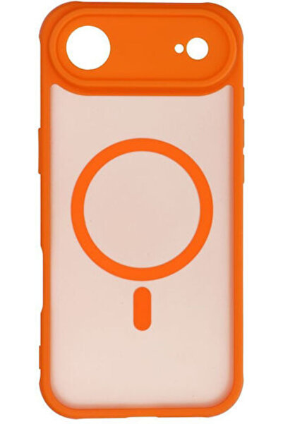 OEM Πλήρως Ματ Πλαστική Πορτοκαλί Πίσω Θήκη Mag Cover (iPhone Air)