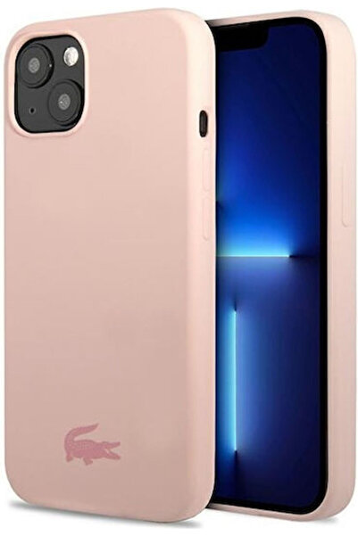 Lacoste Σιλικόνη Ροζ Θήκη Πλάτης Σιλικόνης (iPhone 13 mini) Κωδικός: LCHCP13SSI