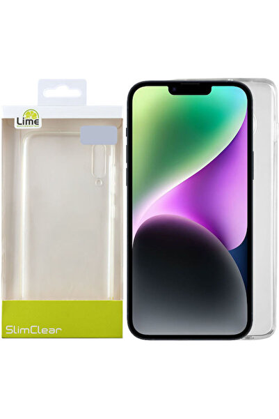 Lime&co Lime Slimclear Πίσω Κάλυμμα Σιλικόνης Διαφανές (iPhone 14)