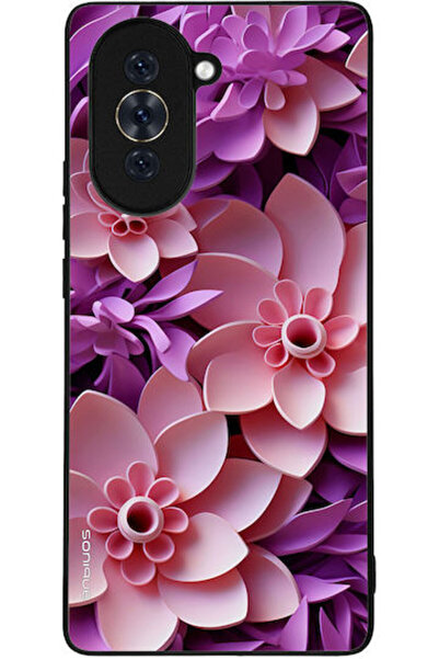 Other Σειρά Sonique 3D Flower Θήκη Κινητού Τηλεφώνου Huawei Nova 10 Ροζ