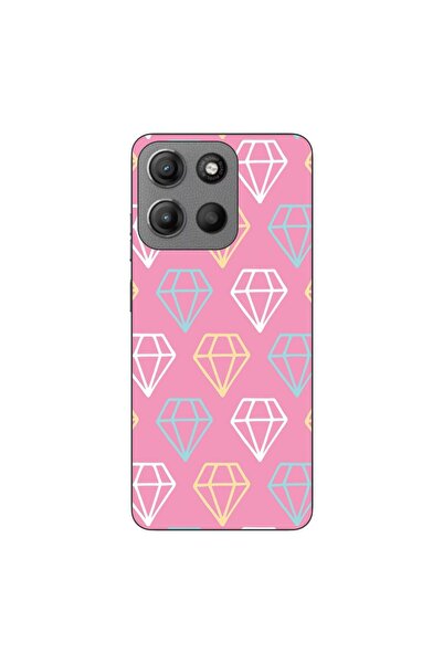 OEM Husa compatibila cu Motorola Moto G15 Silicon Gel Tpu Model Diamond Patte...