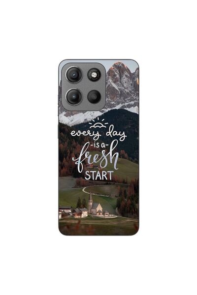 OEM Husa compatibila cu Motorola Moto G15 Silicon Gel Tpu Model Mesaj Fresh S...